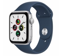 Смарт-часы Apple Watch SE GPS, 40mm Silver Aluminium Case with Abyss Blue Spo (MKNY3UL/A)