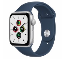 Смарт-годинник Apple Watch SE GPS, 40mm Silver Aluminium Case with Abyss Blue Spo (MKNY3UL/A)