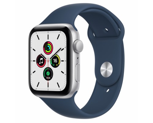 Смарт-годинник Apple Watch SE GPS, 40mm Silver Aluminium Case with Abyss Blue Spo (MKNY3UL/A)