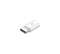 Перехідник Micro USB to Type-C white XoKo (XK-AC014-WHT)