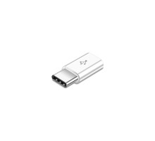 Перехідник Micro USB to Type-C white XoKo (XK-AC014-WHT)
