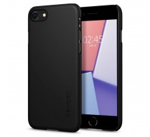 Чохол до моб. телефона Spigen iPhone SE/8/7 Thin Fit, Black (ACS00940)