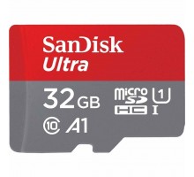 Карта пам'яті SANDISK 32GB microSDHC class 10 UHS-I U1 A1 (SDSQUAR-032G-GN6MN)