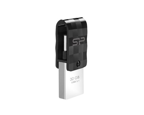 USB флеш накопичувач Silicon Power 32GB Mobile C31 USB 3.1 / USB Type-C (SP032GBUC3C31V1K)
