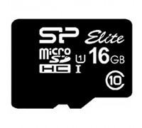 Карта пам'яті Silicon Power 16GB microSDHC class 10 UHS-I Elite (SP016GBSTHBU1V10)