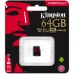 Карта пам'яті Kingston 64GB microSDXC class 10 UHS-I U3 (SDCR/64GBSP)