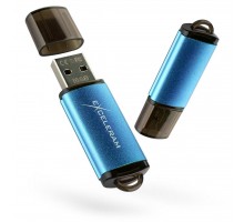 USB флеш накопичувач eXceleram 8GB A3 Series Blue USB 2.0 (EXA3U2BL08)