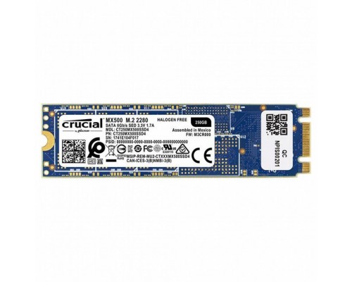 Накопичувач SSD M.2 2280 250GB MICRON (CT250MX500SSD4)