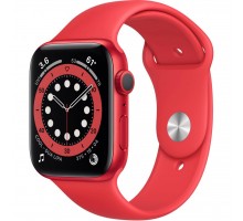 Смарт-годинник Apple Watch Series 6 GPS, 44mm PRODUCT(RED) Aluminium Case with PR (M00M3UL/A)