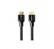 Кабель мультимедійний HDMI to HDMI 1.0m 2.1V, Ultra HD 8K, eARC, 30AWG PowerPlant (CA912186)