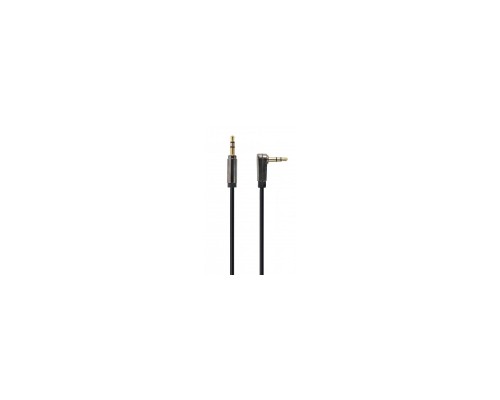 Кабель мультимедійний Jack 3.5mm M to Jack 3.5mm M 1.0m угловой Cablexpert (CCAPB-444L-1M)