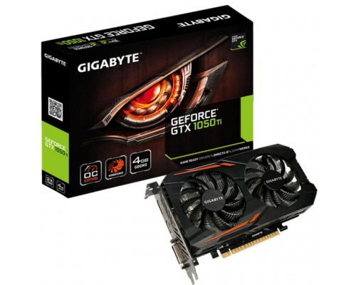Відеокарта GIGABYTE GeForce GTX1050 Ti 4096Mb OC (GV-N105TOC-4GD)
