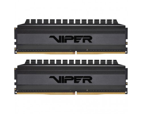 Модуль пам'яті для комп'ютера DDR4 16GB (2x8GB) 3200 MHz Viper 4 Blackout Patriot (PVB416G320C6K)