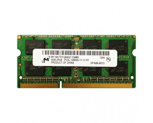 Модуль памяти для ноутбука SoDIMM DDR3L 4GB 1600 MHz MICRON (MT16KTF51264HZ-1G6M1)