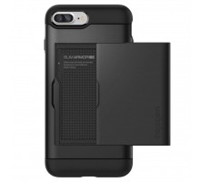 Чохол до моб. телефона Spigen iPhone 8 Plus/7 Plus Slim Armor CS Black (043CS20528)