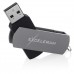 USB флеш накопичувач eXceleram 16GB P2 Series Gray/Black USB 2.0 (EXP2U2GB16)