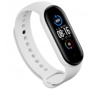 Ремінець до фітнес браслета BeCover Silicone для Xiaomi Mi Smart Band 5 White (705072)