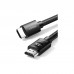 Кабель мультимедійний HDMI to HDMI 1.0m V2.0 Cafule 4K HD119 Ugreen (30999)