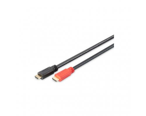 Кабель мультимедійний HDMI to HDMI 10.0m UHD 4K Amplifier Digitus (AK-330118-100-S)