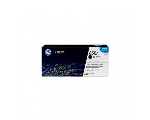 Картридж HP CLJ 650A black /CP5525 (CE270A)