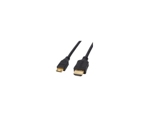 Кабель мультимедийный HDMI A to HDMI C (mini), 1.0m Atcom (6153)