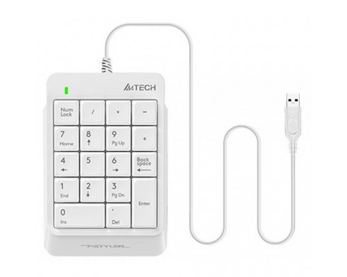 Клавиатура A4Tech K13P Fstyler Numeric Keypad White (FK13P (White))
