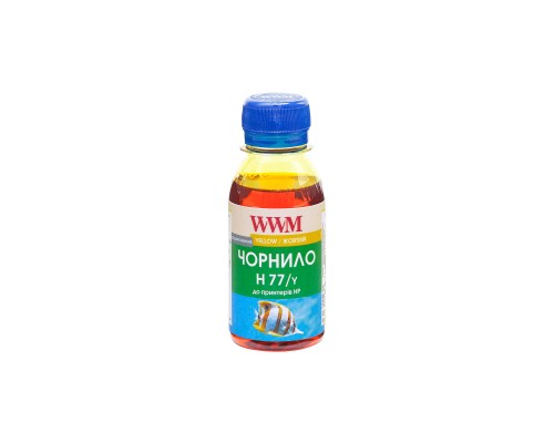 Чорнило WWM HP №177/85 100г Yellow (H77/Y-2)