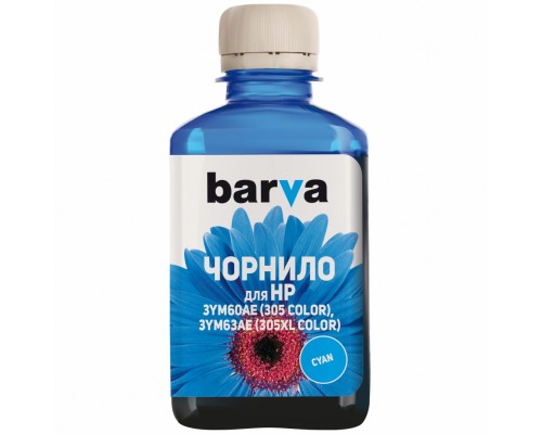 Чорнило Barva HP 305 180 мл Cyan (H305-779)