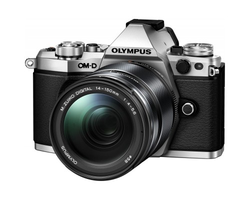 Цифровий фотоапарат Olympus E-M5 mark II 14-150 II Kit silver/black (V207043SE000)