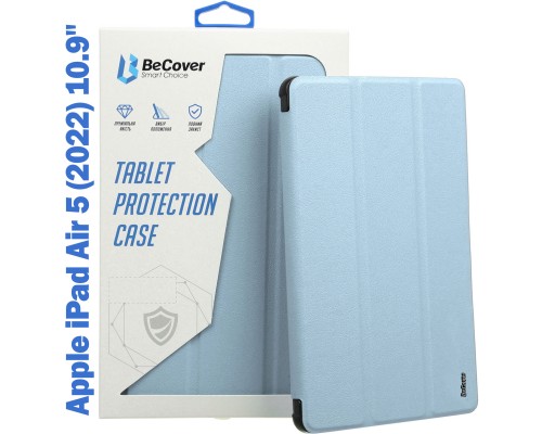 Чохол до планшета BeCover Magnetic Apple iPad Air 5 (2022) 10.9" Light Blue (708529)