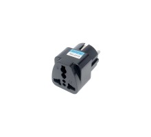 Перехідник US/UK/AU to EU Dynamode (EU Adapter black)