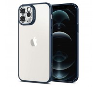 Чехол для моб. телефона Spigen Spigen Apple iPhone 12 / 12 Pro Optik Crystal, Chrome Pacifi (ACS02753)