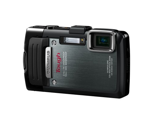 Цифровий фотоапарат Olympus TG-835 Black (Waterproof - 10m; GPS) (V104131BE000)