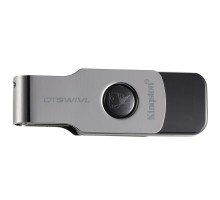 USB флеш накопичувач Kingston 64GB DT SWIVL Metal USB 3.0 (DTSWIVL/64GB)