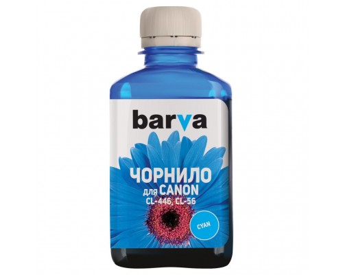 Чорнило BARVA CANON CL-446/CL-56 180г CYAN (C446-442)