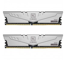 Модуль пам'яті для комп'ютера DDR4 16GB (2x8GB) 3200 MHz T-Create Classic 10L Gray Team (TTCCD416G3200HC22DC01)
