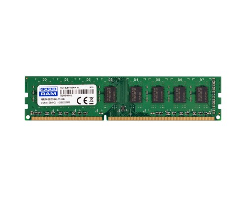 Модуль пам'яті для комп'ютера DDR3 4GB 1600 MHz GOODRAM (GR1600D364L11/4G)