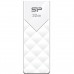 USB флеш накопичувач Silicon Power 32Gb Ultima U03 White (act_SP032GBUF2U03V1W)