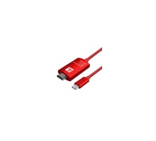 Перехідник Type C to HDMI, 2m, 4K, 30HZ Extradigital (KBH1751)