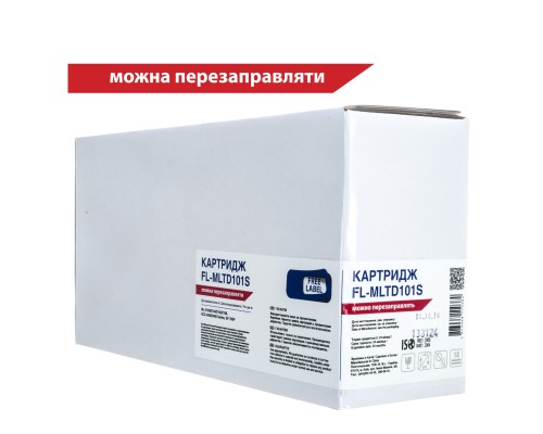 Картридж FREE Label SAMSUNG MLT-D101S (для ML-2160/ 2164/ 2165/ 2168, SCX-3400) (FL-MLTD101S)