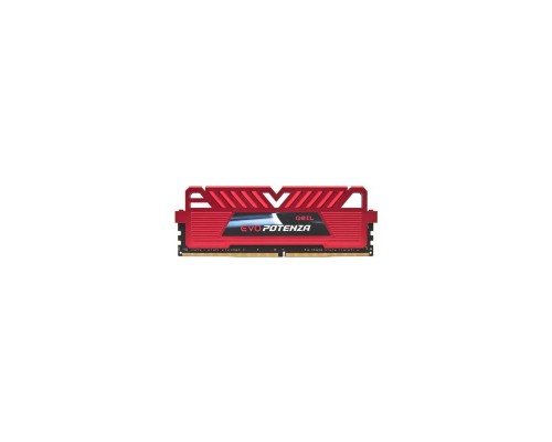 Модуль пам'яті для комп'ютера DDR4 16GB 2666 MHz Evo Potenza Red GEIL (GPR416GB2666C19SC)