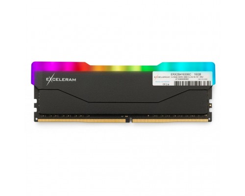 Модуль памяти для компьютера DDR4 16GB 3000 MHz RGB X2 Series Black eXceleram (ERX2B416306C)