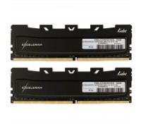 Модуль пам'яті для комп'ютера DDR4 64GB (2x32GB) 3000 MHz Black Kudos eXceleram (EKBLACK4643016CD)