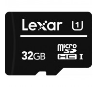 Карта памяти Lexar 32GB microSDHC class 10 UHS-I (LFSDM10-32GABC10)