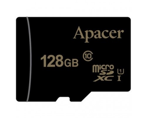 Карта пам'яті Apacer 128GB microSDXC Class10 UHS-I (AP128GMCSX10U1-RA)