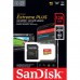 Карта пам'яті SanDisk 128GB microSD class 10 V30 Extreme PLUS (SDSQXBD-128G-GN6MA)