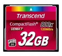 Карта памяти Transcend 32GB 800x (TS32GCF800)