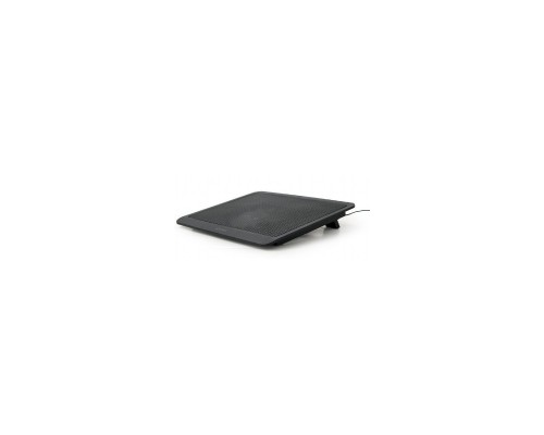 Подставка для ноутбука GEMBIRD 15.6", 1x125 mm fan, black (NBS-1F15-03)