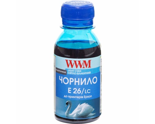 Чорнило WWM Epson XP-55/XP-750/XP-850 100г Light Cyan (E26/LC-2)