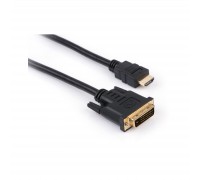 Кабель мультимедійний HDMI to DVI 24+1 3.0m Vinga (HDMIDVI01-3.0)